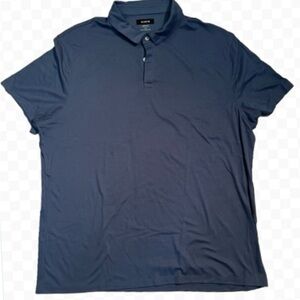 Alfani Blue Polo Golf Shirt with Premium Comfort Size XXL